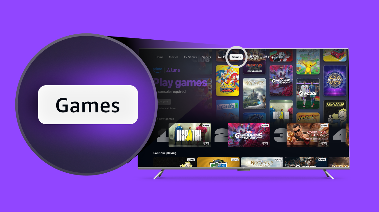 Amazon Luna Joins Prime Video: 50+ Free Games [2026]